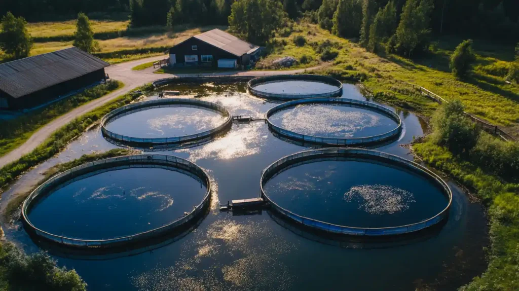 Caviar Farm from above